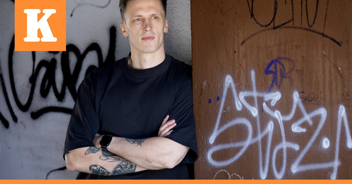 Jaakko Pankolainen treenaamassa